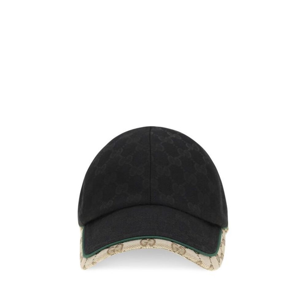 Gucci Black Polyamide Cap (Baseball Men's Hat)